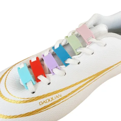 Personalized Name Shoelace Tag Silicone Engraved Tag Shoe Lace Buckle for Shoe Decoration