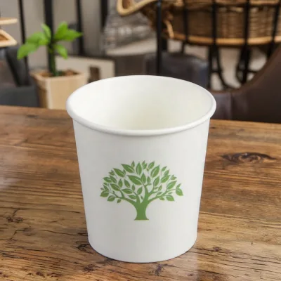 Single-Layer Waterproof Disposable Paper Cup for Oatmeal Porridge