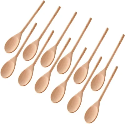 Kitchen Wooden Spoons Mixing Baking Serving Utensils