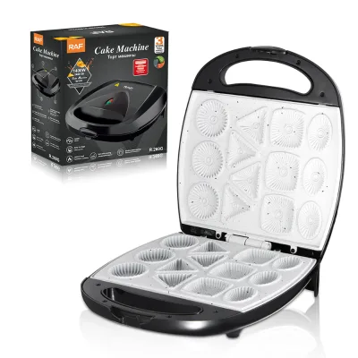 1400W Uniform Heat Double-sided Heating Non-stick Coating Cake Machine Electric Cake Maker