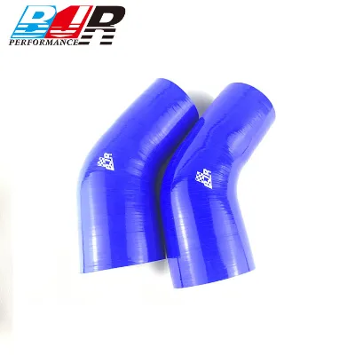 BJR Universal Automotive 45 Degree Intercooler Reducer Silicone Hose Pipe
