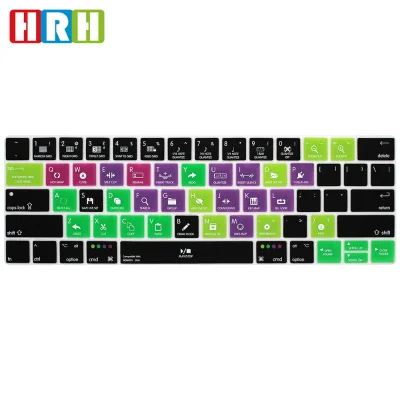 Ableton Live Shortcut Hot Key US Keyboard Skin Silicone Cover for apple mac Book Pro 13 15 Retina With Touch Bar A1706 A1707