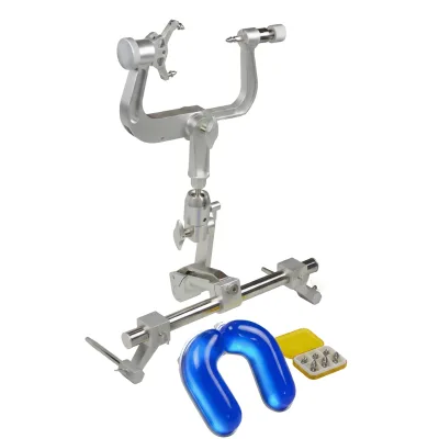 High Strength Aluminum Surgical Head Clamp 190-590mm Mount Center Distance for Craniotomy Neurosurgery Orthopedic Surgery