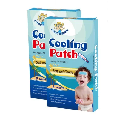 Customized Fever Cooling Gel Patch Cold and Fever Patch Hydrogel Fever Patches