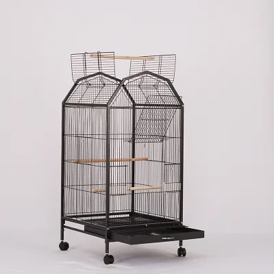Rolling Stand Large Parrot Cage Bird Cages for Parakeets