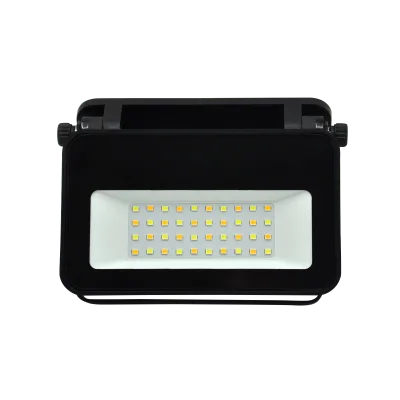 2025 New Factory Priced LED Solar Flood Light Collapsible Waterproof IP65 3 CCT Color Tone Switchable