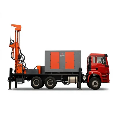 Customized Truck Mounted Drilling Solutions 300m Hydraulic Rotary Borehole Machine Wholesale Supplier