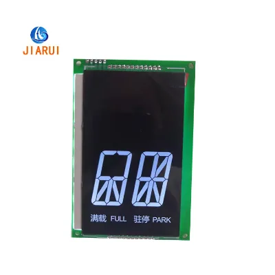 LCD Manufacturer Cheap Supply 2-Digit Negative VA Black Lift Elevator LCD Floor Indicator Control Panel Reflective/Transmissive