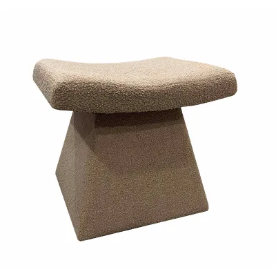 Modern Furniture Fabric Stool Footstool Chair Fabric Stool for Living Room