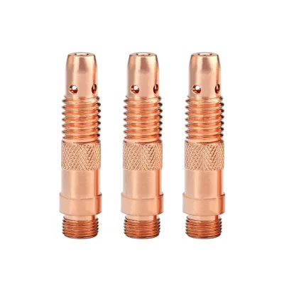 Argon Arc Welding Collet 2 Cut  Collet Body 1.2mm 2.4mm TIG Welding Torch WP9 WP17 WP26 Accessories