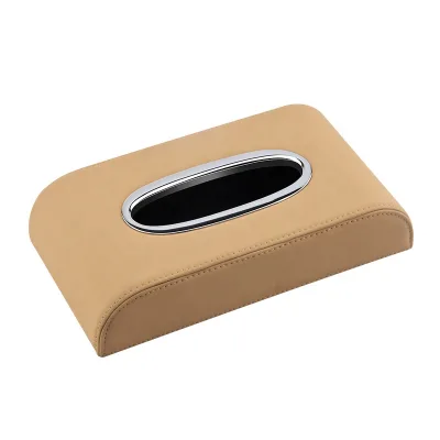 Customized Logo Facial Napkin Paper Holder Tissue Box With Car Logo for Home Living Room Bed Room Hotel Restaurant