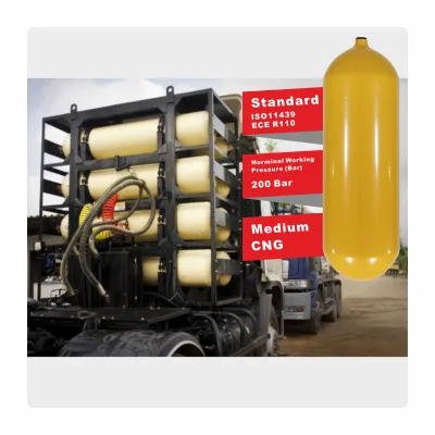 ISO11439 High Quality LD Brand New Cng Cylinder Manufacturer 356-65L 200bar Tanques De Gnv Gnv Cylinder