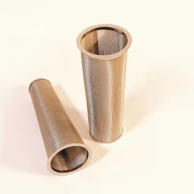 Wedge Wire Screen Stainless Steel Filter Cylinder 304 Slotted Pipe Tube Strainer for Water Well Treatment Element