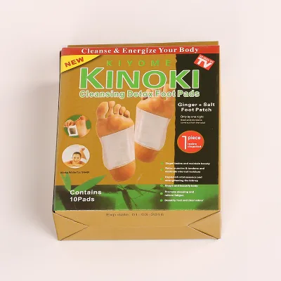 All Natural Foot Detox Patches Infused with Herbal Extracts for Whole Body Purification