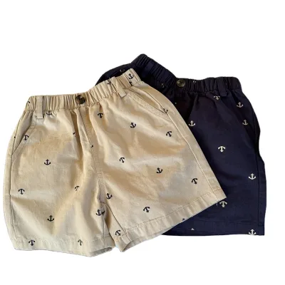 High Quality Print Children's Casual Boys Shorts Pants for Girls Mid Summer Thin Pants Toddler Boys Short Boy Pants