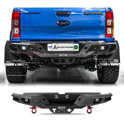 TOP High Quality Steel Bullbar Front Bumperroll bar Side Step  Rear Bumper  for -ford Ranger raptor 2018 2019  2020 2011 2022