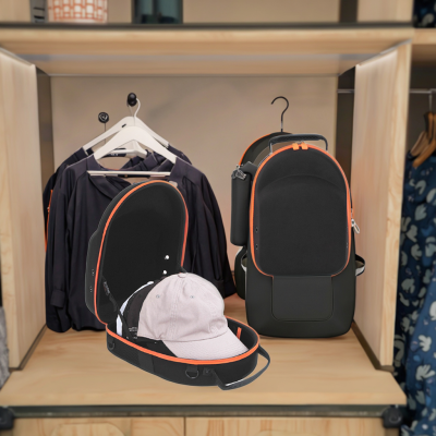 Waterproof Hard Shell Hat Carrier Baseball Hats Holder Travel Storage Case
