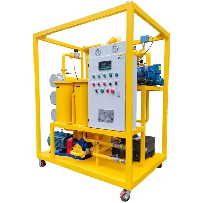 Portable Vacuum Oil Purifier Type Oil Purifier Portable Insulation Oil Filtration Machine