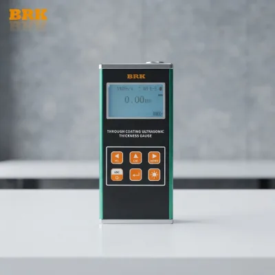Digital High Accuracy Coating Ultrasonic Thickness Gauge Metal Housing 0.7-500mm Range 0.01mm Resolution Standard