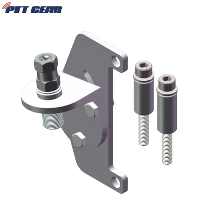 Adjustable Angle Antenna Mounting Bracket with 3/8-24 SO-239 Stud