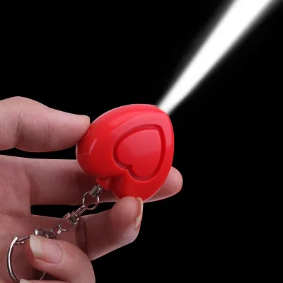 Shenghui MSA-801 Mini 125db High Sensitivity LED Lights ABS/PC Material Personal Security Alarm Keychain Women's Self Defense
