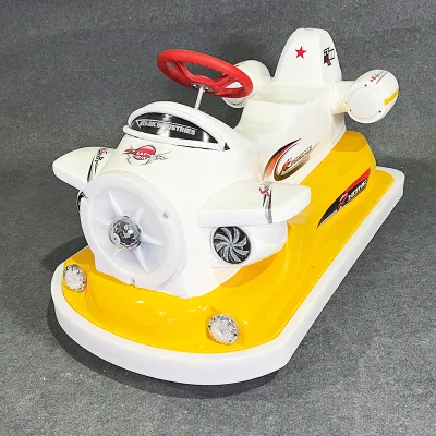 New Factory Direct square Bumper Car Double Adult Children Electric Amusement Car with Music Timing Luminous Flying Locomotive