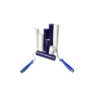 High-Durable PE Film Tape Roll Cleaner Sticky Roller Industrial-Grade Dust Cleaning Tool for Households Safety Product