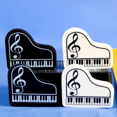 Music Piano-shaped Keyboard Pattern Student Eraser