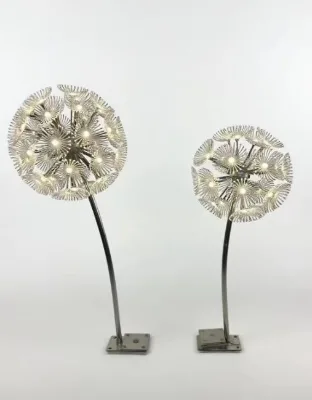 Waterproof LED Dandelion Tree Light Fiber Optic Garden Lamp Outdoor Landscape Decoration Wedding Party Holiday Lighting