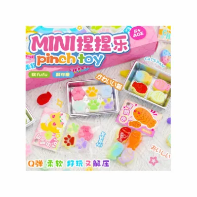 Mini Cat Claw Handmade Creative Pinching Stress Relieving Toy DIY Material Package Set