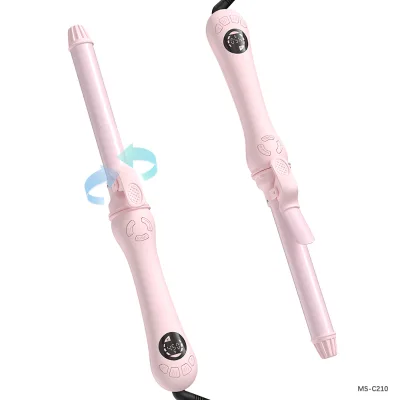 In Stock Beach Wand Curler Smart Electric Rotating Automatic Hair Waver Magic Automatic Hair Curler Curling Iron