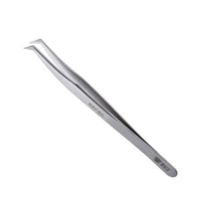 BEST-6A NEW Design Factory Direct Sales Face Hair Removal Eye Brow Trimmer Clip Cosmetic Makeup Stamp Eyelash Beauty Tweezers