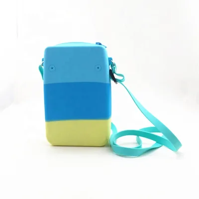 Custom Multifunction Novelty Drawstring Children Sling Storage Bag with Silicone Precision Tolerance Made in China