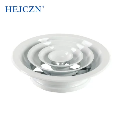 Kitchen Board Ceiling Hvac System Fresh Air Ventilated Air Round Grille