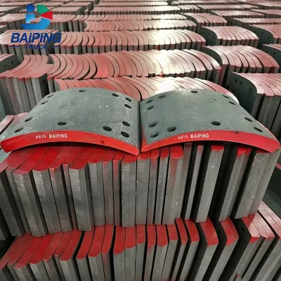 OE 4515 4707Asbestos-Free Heavy Truck Brake Linings New Condition Brake Pads for Trucks Manufactured by Truck Brake