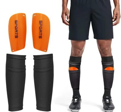 High Quality Adult Workout Equipment Private Label Soccer Shin Guard Protector Shin Pad Guard