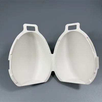 Biodegradable Sugarcane Pulp Toy Eggs DIY Children House Painting Molded Paper Pulp Packaging Tray Toys