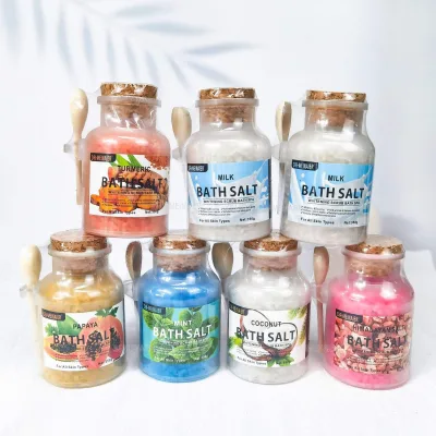 Wholesale OEM DR.MEINAIER Natural Organic Himalayan Crystal Bath Salt Body Scrub Whitening Bath Spa 350g Assorted Scents