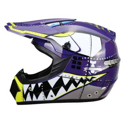 High Quality ABS Full Face Motorcycle Helmet Dirt Bike MTB Racing Helmet Full Face