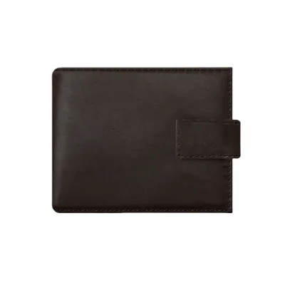 Men's Elaborated Genuine Leather Handmade Wallet Card Holder Large Capacity Card Case Money Clip Wholesale