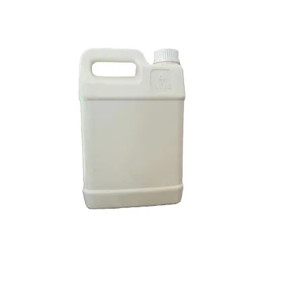 4L HDPE Plastic Chemical Jerry Can with Handle for Liquid Storage Blow Molding