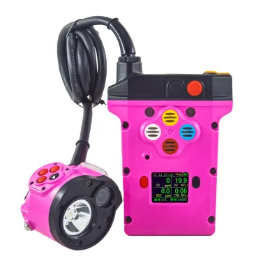 High Technology Rechargeable Underground Mining Methane Gas Cap Lamp