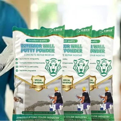 LeTong Water Resistant Wall Putty Powder for Interior Wall Leveling and Construction Plastering Lime-Clay Mortar Use