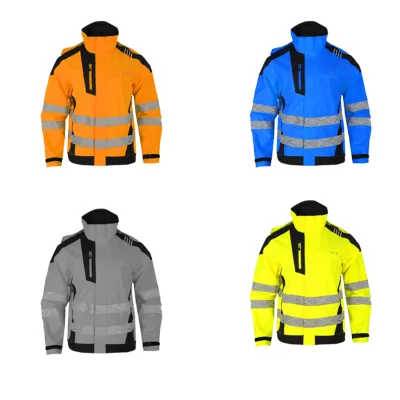 High Visibility Welding Jacket Mining Uniforms Clothing Hi-Vis Work Safety Reflective Jacket