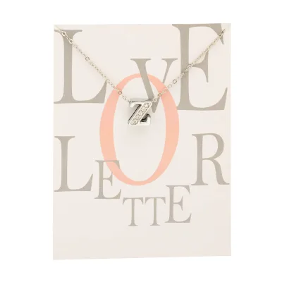 Fashion Tiny Dainty Initial Necklace With Letter Name Choker Necklace for Women Pendant Necklaces Jewelry Accessories Gift