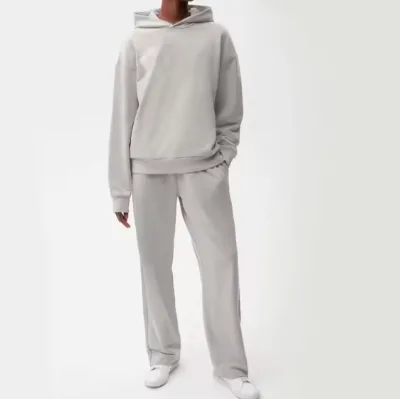 Autumn Casual Sports Two-piece Set, Fashionable Retro Hoodie, Pants, Trendy Set, Customized Wholesale