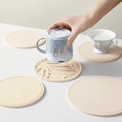 Silicone Trivet Mat for Home Used, Hot Sell Multipurpose Silicone Pot Trivet Pad Eco-Friendly and Durable Dining Mat