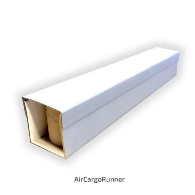 Lightweight PPWR compliance Long Pallet Feet Carton Box Cardboard Feet Runners for Aircargo Shipment