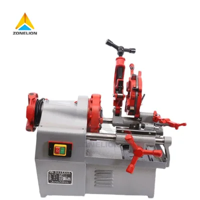 6 Inches HSS Dies Pipe Threader Lightweight Steel Tube Threading Machine 120/220/380V Pipe Tools