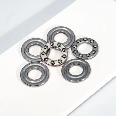 High-Performance Single Row Chrome Steel Thrust Ball Bearings-500N Dynamic Axial Load Capacity for Machinery